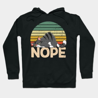 Funny Cat Nope T-shirt Hoodie